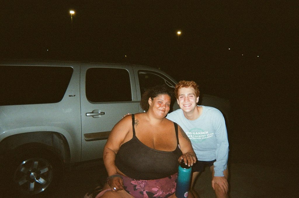 Matthew and his cousin